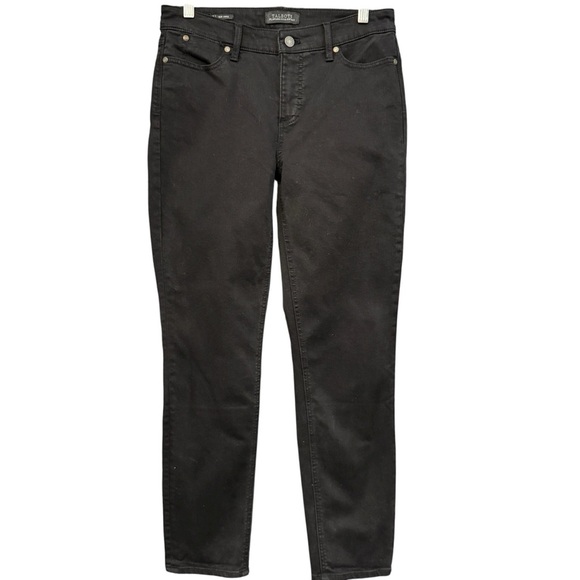 Talbots Flawless Five-Pocket Slim Ankle Jeans Black Women’s 4 (Measures 31x28.5) - Picture 1 of 7